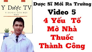 Có nên mở nhà thuốc hay không | Yếu tố mở nhà thuốc thành công | Y Dược TV