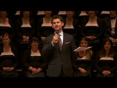 Matt Dusk sings “In A Golden Coach”