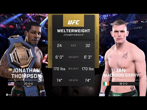 UFC 5 - Putting Ian Garry's Lights Out In Style. Career Mode Ep 15