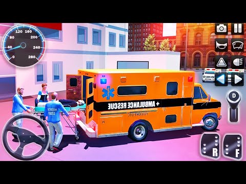 Ambulance Rescue Driving - City Emergency Duty Simulator - Android GamePlay