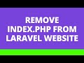 Remove index.php from Laravel website