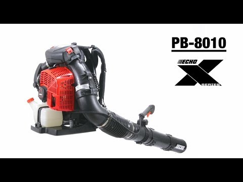 ECHO PB-8010 backpack power blower - see the features and benefits that make it industry leading.