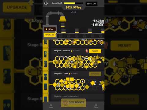 Bee Factory Gameplay Part 89 - Stage 90 (Beessile) unlocked