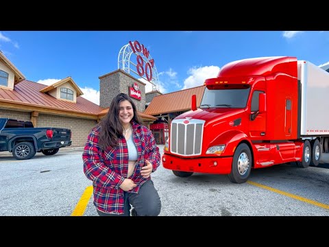 Living 24 Hours at Worlds LARGEST Truckstop | Iowa 80