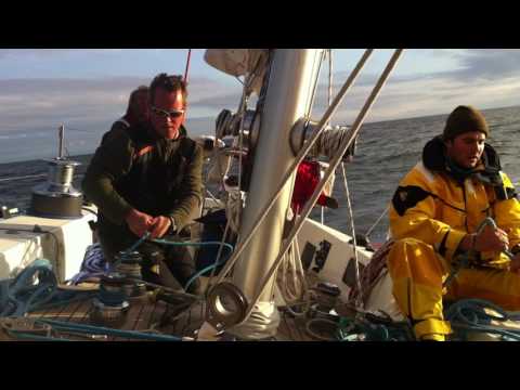 Tacking Desperado: Swan 65 - Fastnet Race 2011