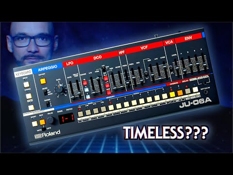 Roland JU-06A Boutique Synthesizer 2019 - Black image 3