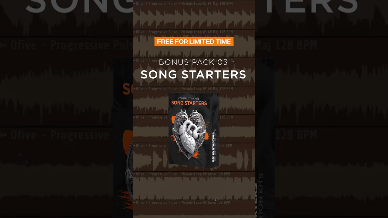 HUGE Progressive House Sample Pack ❤️‍🔥