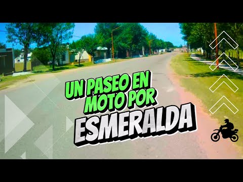 Paseo en moto por Esmeralda, Santa Fe. Conociendo Pueblos