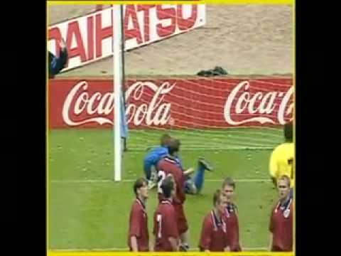 Copa Umbro 1995:Brasil 3X1 Inglaterra