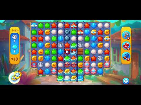 Fishdom level 2433 | СЛОЖНЫЙ УРОВЕНЬ