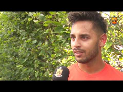 Reactie Ashwin Manuhutu op SV Spakenburg - HHC Hardenberg