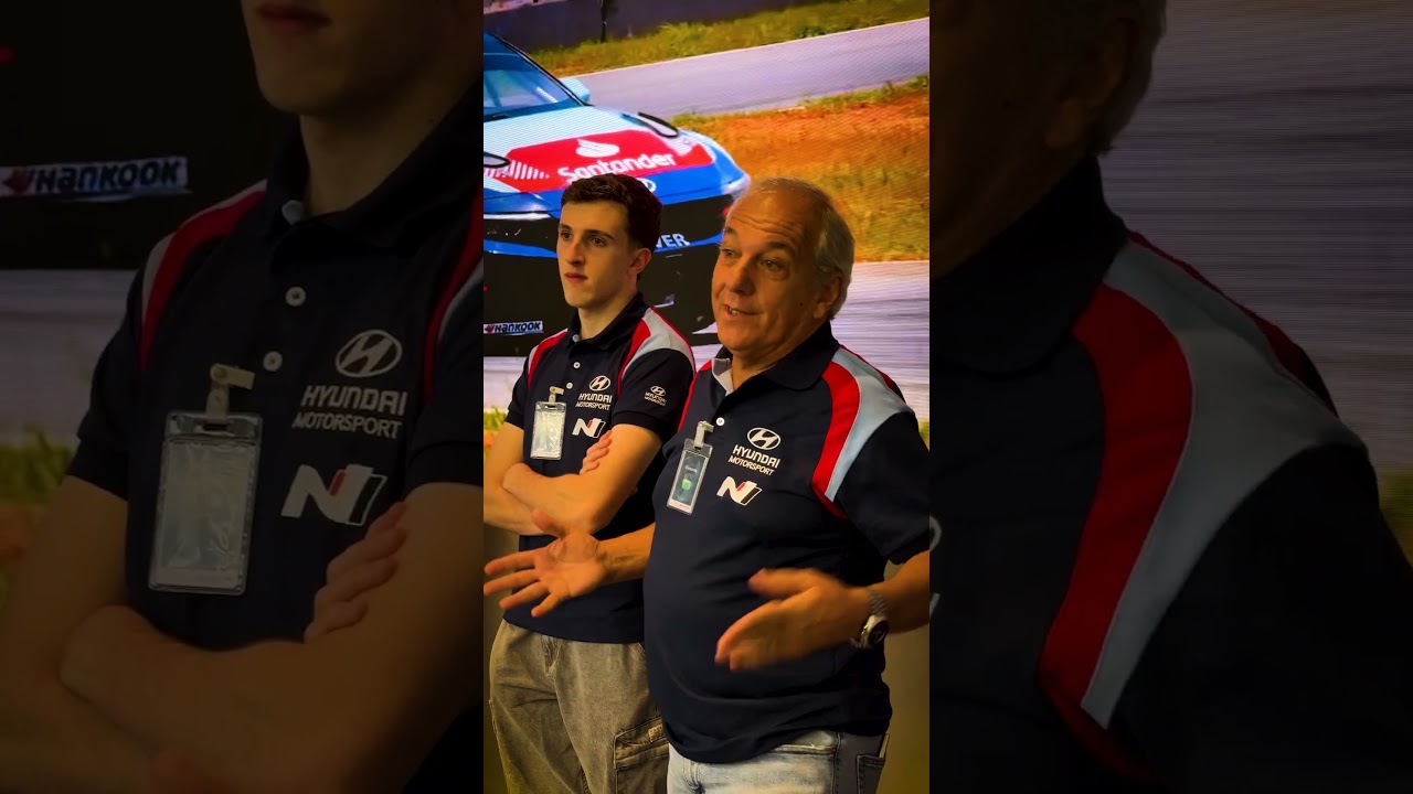 Os pilotos Hyundai MSA na TCR South America saíram das pistas direto para a fábrica!