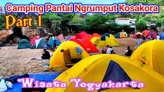 Download lagu Camping Healing Pantai Ngrumput Kosakora Gunung Kidul Jogja Istimewa | Part 1 mp3