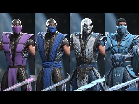 SUB-ZERO | SKINS | INJUSTICE 2 - Conjuntos de Equipo Épico (Epic Gear Sets)