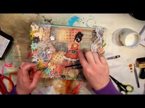 Mixed Media Prima Doll Canvas