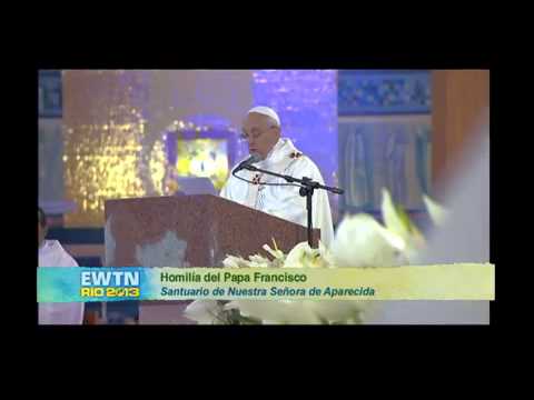 Homilía del papa Francisco en el Santuario de Aparecida