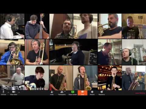 JAZZY QUARANTINE! Igor Butman & Moscow Jazz Orchestra performs Desolated Shore by Nick Levinovsky