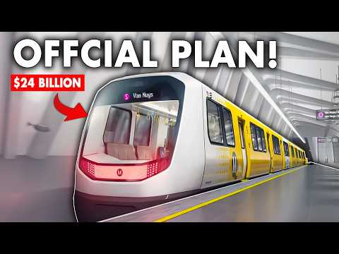 $24 Billion LA's New Subway Line — Here's the Plan