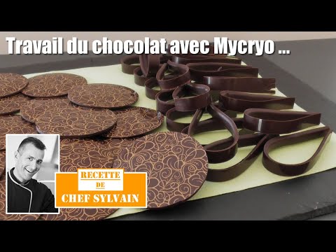 Chocolat tempéré au Mycryo beurre de cacao – décorations
