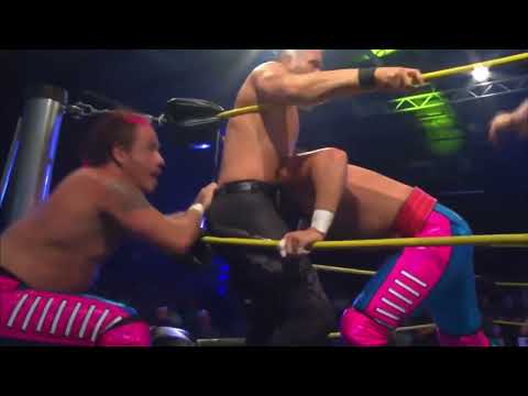 The Outrunners vs Pec-Tacular Gunns at OVW “All Systems Go” PPV for the OVW Tag Team Titles
