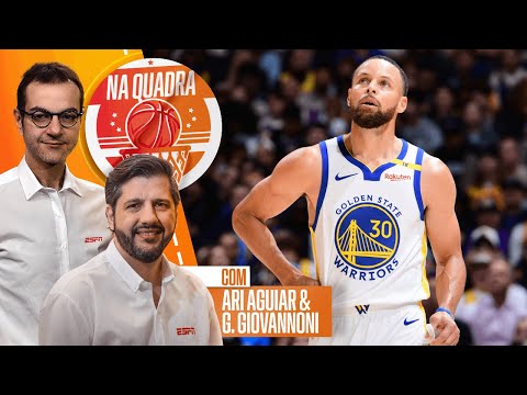 Curry em noite mágica, Jokic e o TD com mais pontos da história e mais | Na Quadra #242 AO VIVO