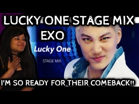 REACTION TO EXO「Lucky One (럭키 원)」TV Performance Stage Mix