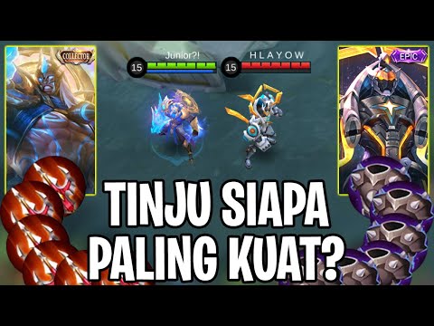 Aldous Blue Ice Dragon 500 Stack Full Lifesteal Vs Gatotkaca Sentinel Full Armor ( Best Build 2021)