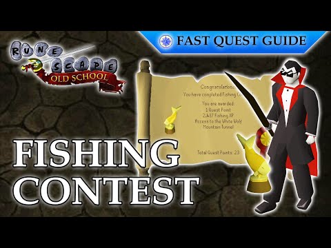 Fishing Contest Quest | OSRS Quick Guide [2023]