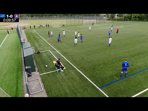 Keeper Sergio Olympia Haarlem O17-1  - FC Abcoude O17-1 Keeper 1e Helft Rens Keeper 2e helft Sergio