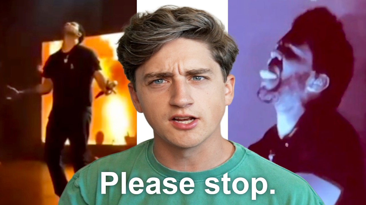 musicians keep being embarrassing on stage