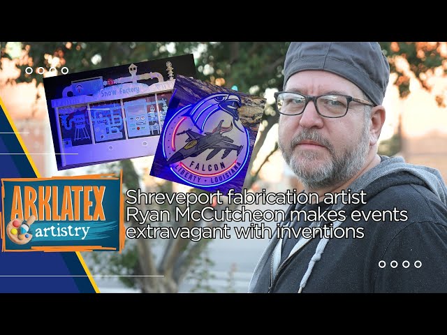 ArkLaTex Artistry: Shreveport fabrication artist Ryan McCutcheon makes events extravagant with installations