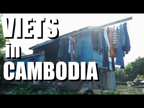 Vietnamese Life in Cambodia. Tonle Sap's