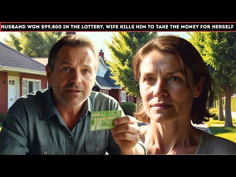 Husband Won $99,800 In The Lottery, Wife Kills Him To Take The Money For Herself