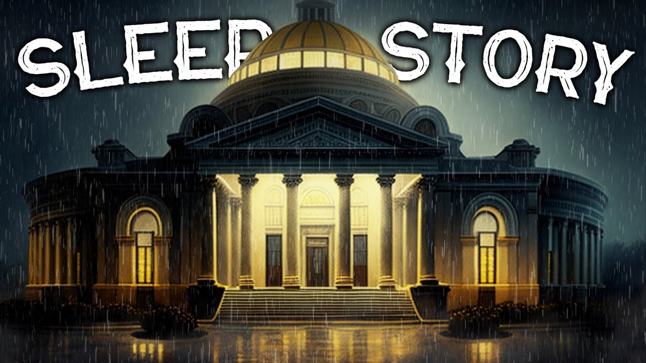 A Rainy Night in The Museum - Guided Sleep Story with soothing Sounds
