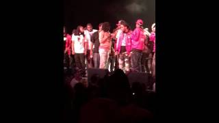Chief Keef and Gang performing in Richmond VA Turn up!