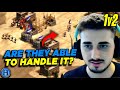 Can Two 1400 Viewers Handle My Micro? | 1v2 AoE2