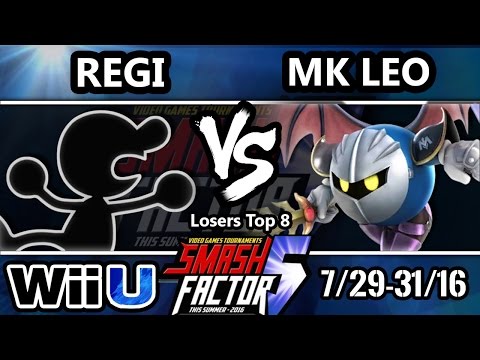 SF5 Smash 4 - SF | Regi (G&W) Vs. SF HDG | MK Leo (Metaknight) SSB4 Losers Top 8 - Smash Wii U