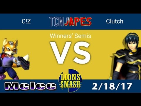 TCNJapes - C!Z (Fox) vs Clutch (Marth) - SSBM Winners Semis - Smash Melee