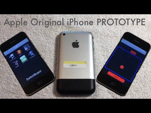Original Apple iPhone Prototype PVT (SwitchBoard) - A Look At A Piece Of History - Apple Demo