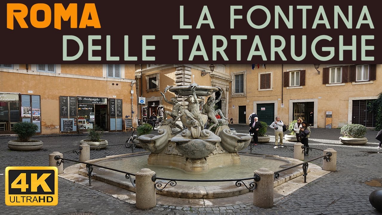 Delve into the charm of Piazza Mattei's captivating Fontana delle Tartarughe.