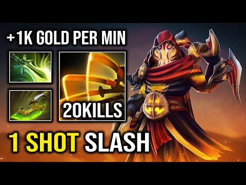 100% Super Saiyan Full Agility Speed Rampage 1 Shot Slash Juggernaut Dota 2