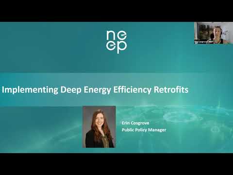 Policy Framework Webinar Series: Implementing Deep Energy Efficiency Retrofits