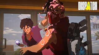 Invisigal vs Lightningstruck⚡Villain Fight Scene - Dispatch