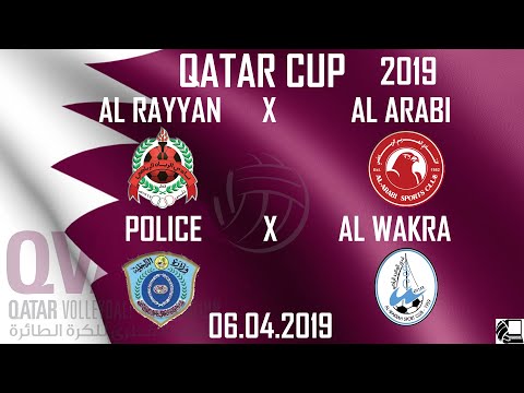 Al Rayyan X Al Arabi, Police X Al Wakra - QATAR CUP 2019