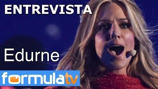 Edurne: "He llorado cantando "Amanecer" en 'Eurovisión 2015' al recordar tantas horas de trabajo"