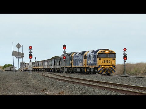 7736V Pacific National Grain Train (4/2/2021) - PoathTV Australian Railways