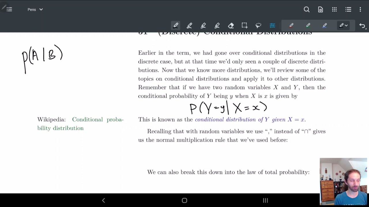 51 Discrete Conditional Distribution | Definition, Example