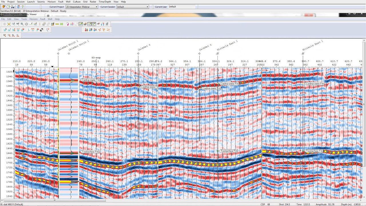 2D Interpretation - SeisWare
