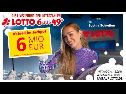 LOTTO 6aus49 - das aktuelle Ziehungsvideo