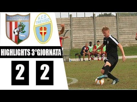 TOMBOLO-A.C.D.TREVISO 2-2  HIGHLIGHTS DEL MATCH 3°GIORNATA DI CAMPIONATO